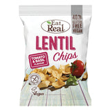 Eat Real Tomato &amp;amp; Basil Lentil Chips 113g