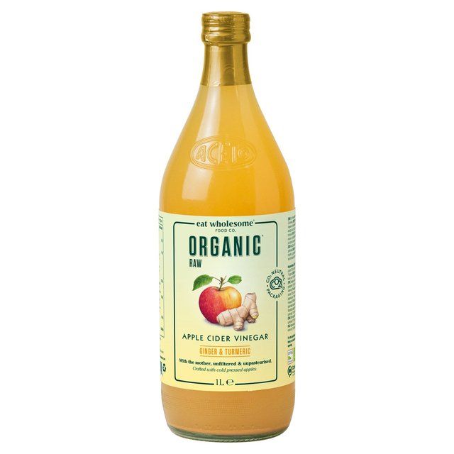 Eat Wholesome Organic Ginger &amp;amp; Turmeric Raw Apple Cider Vinegar   1L