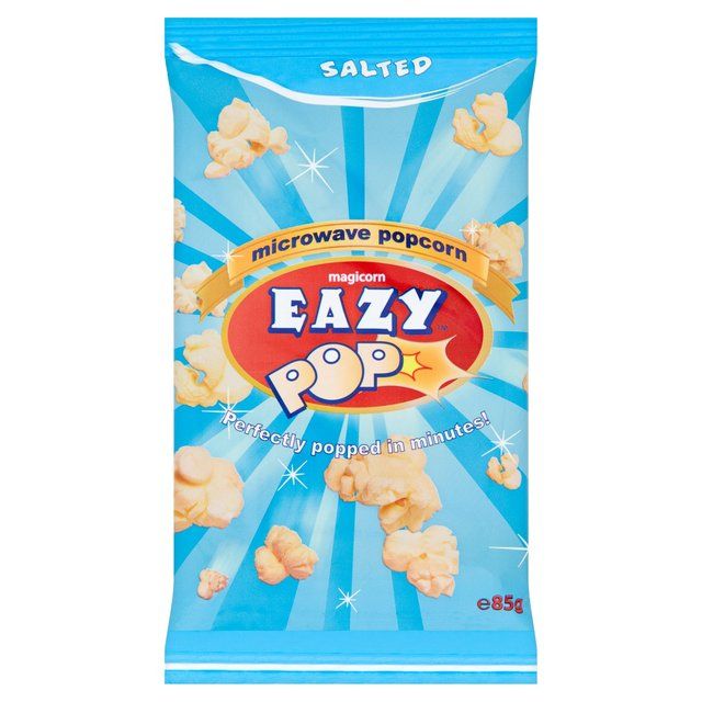 EAZYPOP Microwave Popcorn - Salt flavour   85g