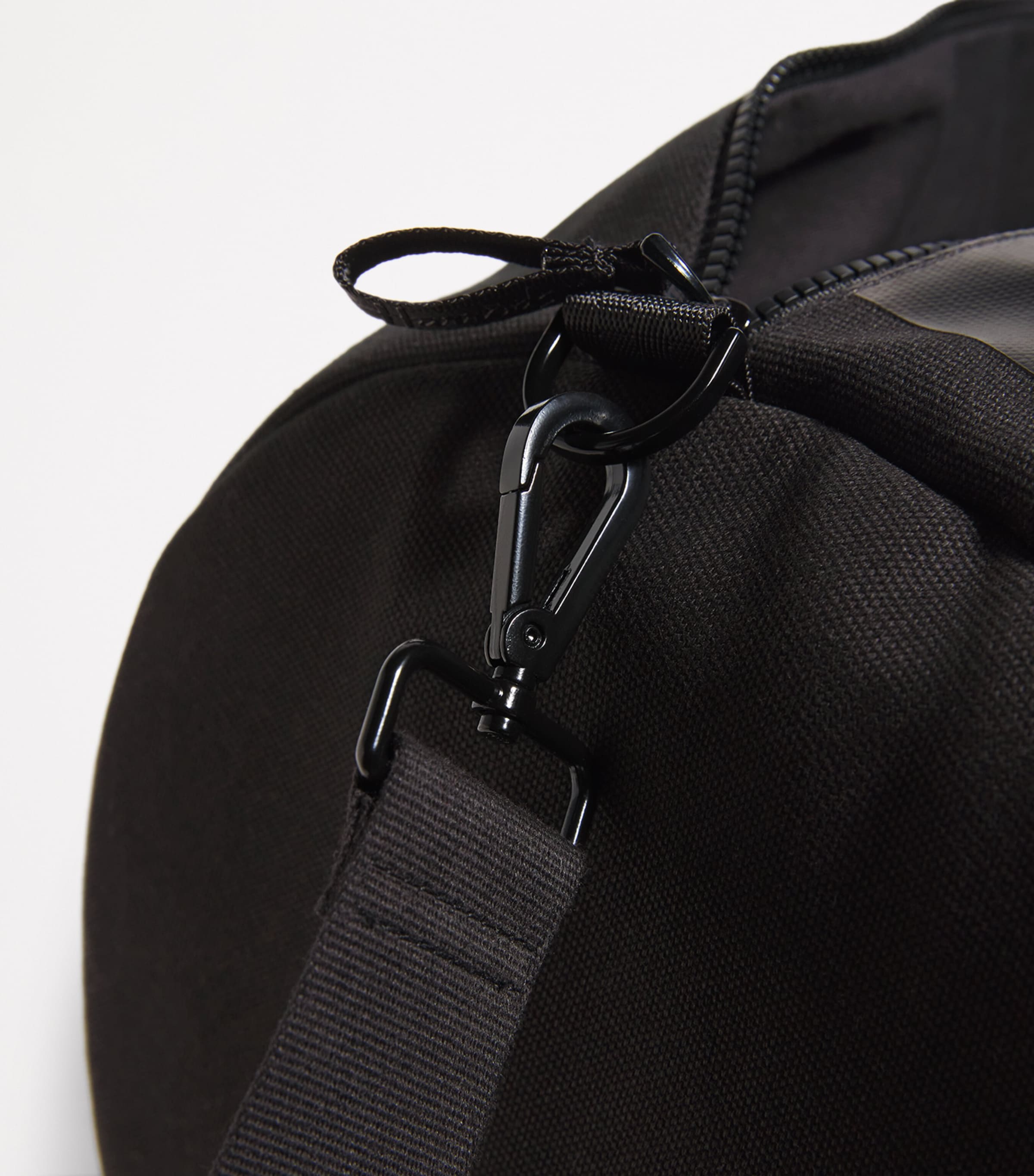 Harrods cotton logo barrel bag, UK version