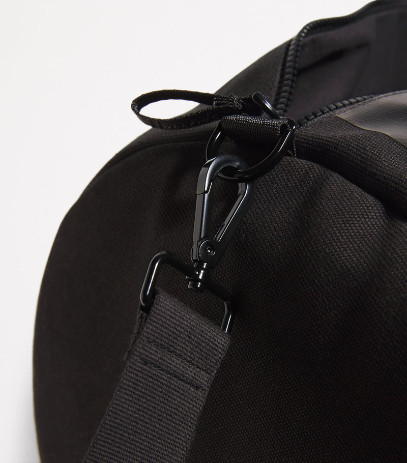 Harrods cotton logo barrel bag, UK version