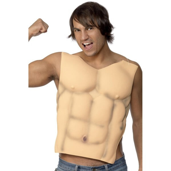 Smiffys male EVA chest flesh tone (British brand)