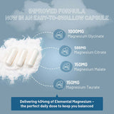 Prowise magnesium complex 4-in-1 90 capsules, imported from the UK