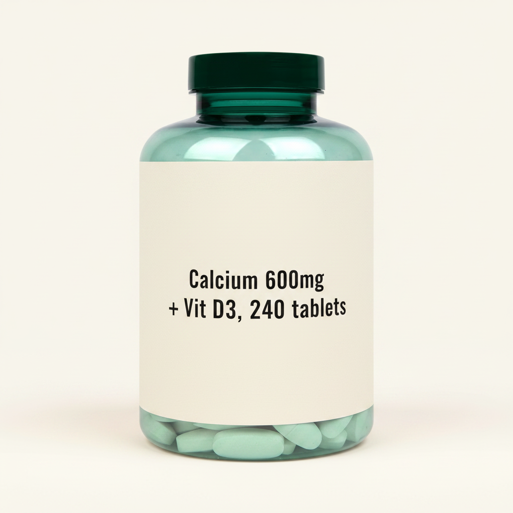 Holland & Barrett Calcium Vitamin D Tablets 240 Pack, UK version