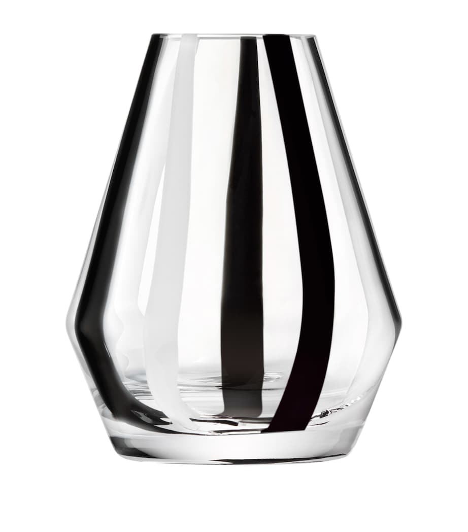 LSA International Glass Stripe Vase 14cm, UK version