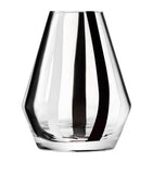 LSA International Glass Stripe Vase 14cm, UK version