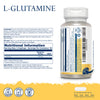 Solaray L-Glutamine 1000mg vegan capsules 100 count (British brand)
