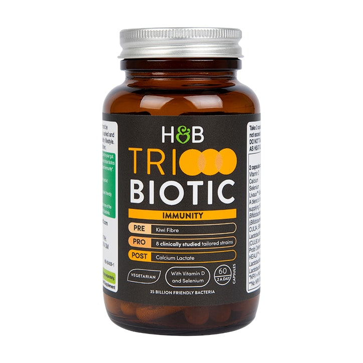 Holland & Barrett Tribiotics Immunity 60 Capsules Acidophilus & Friendly Bacteria Holland&Barrett   