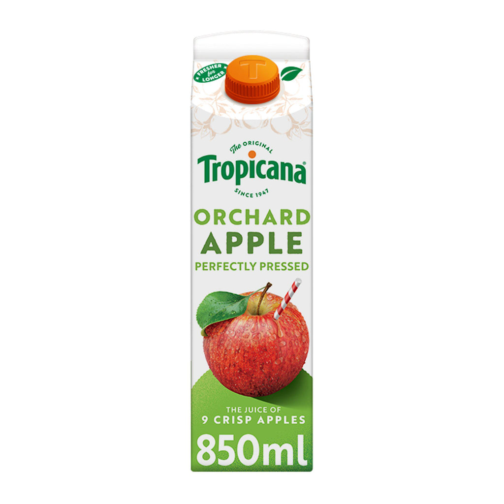 Tropicana Long Life Apple Fruit Juice 850ml