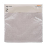 Habitat Linen Feel Napkins 20pk GOODS Sainsburys   