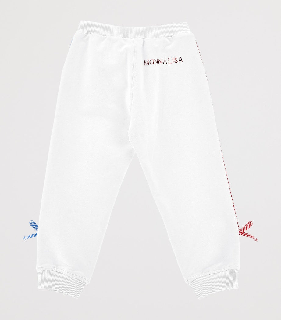 Elasticated Waistband Stretch-Cotton Sweatpants for Kids 2-12 Years