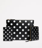 CDG Leather Polka-Dot Card Holder (British brand)