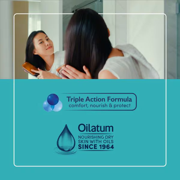 Oilatum scalp anti-dandruff shampoo, imported from the UK