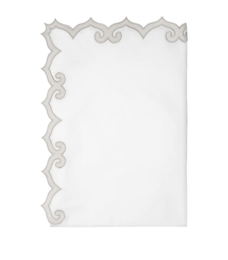 Pratesi Marrakesh Super King flat sheet, 300cm x 270cm, imported from the UK