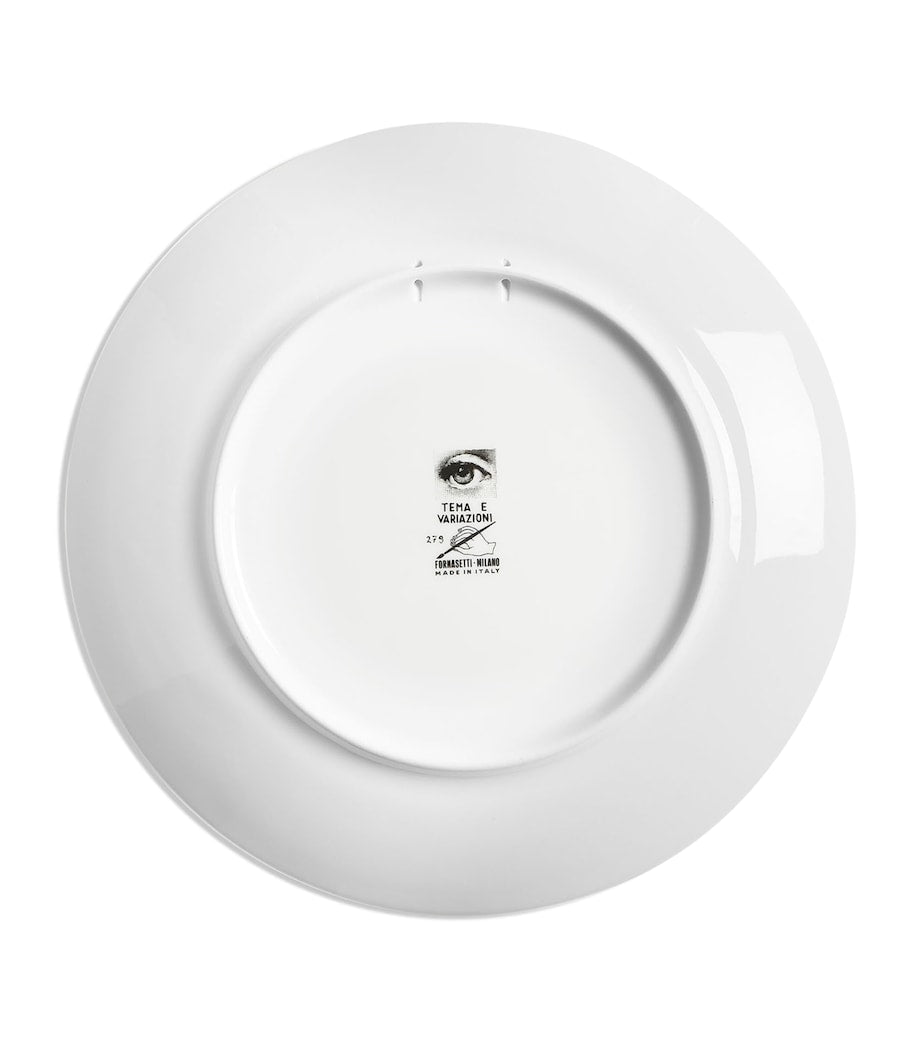 Fornasetti wall plate Tema e Variazioni No. 279 26cm (British brand)