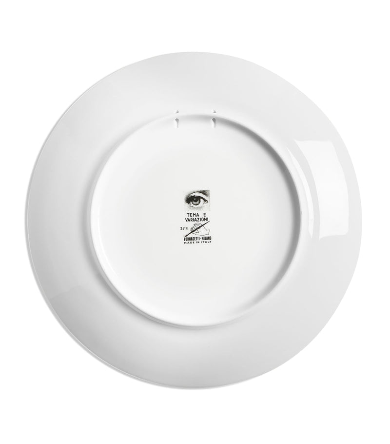 Fornasetti wall plate Tema e Variazioni No. 279 26cm (British brand)