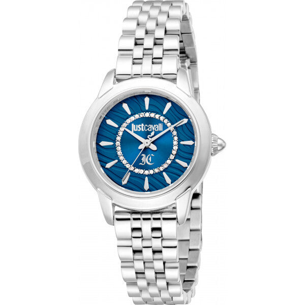 Just Cavalli ladies watch Blue Animalier Allegra, imported from the UK