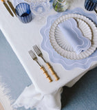 Maison Margaux Bella Blue napkins set of 4, imported from the UK