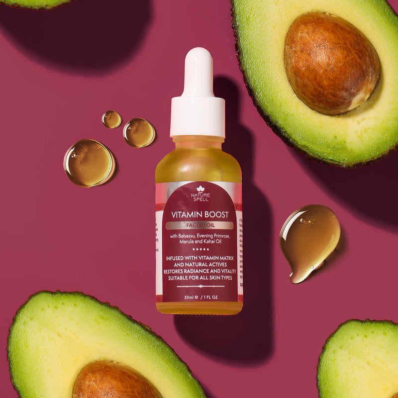 Nature Spell Vitamin Boost facial oil 30ml - British product
