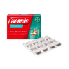 Rennie Spearmint chewable tablets 36 count, imported from the UK