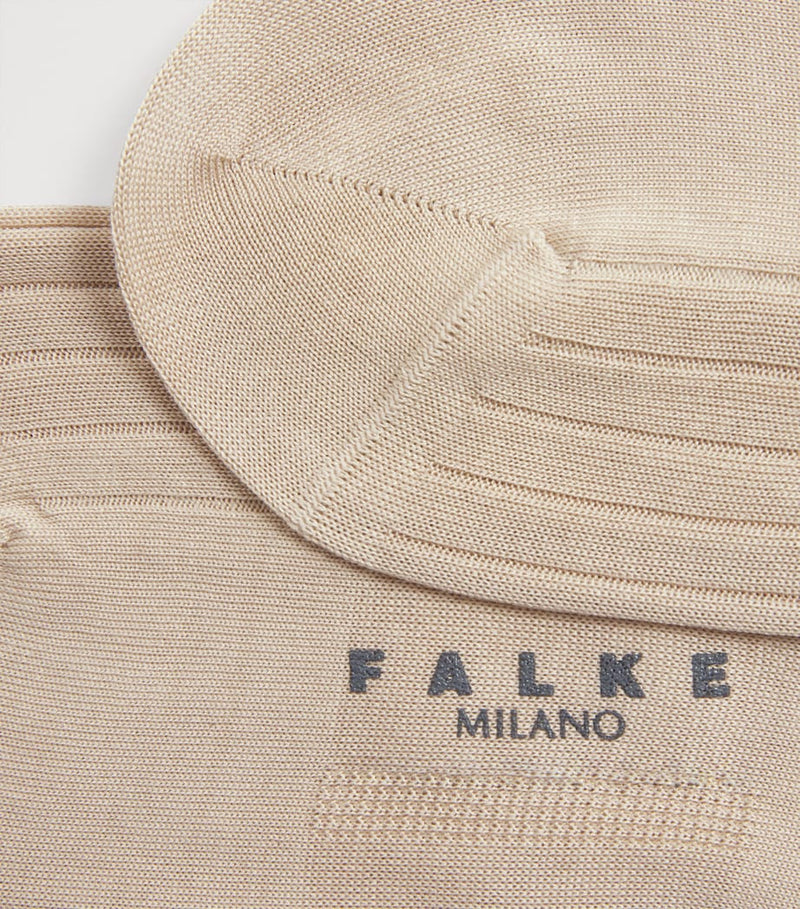Falke Milano knee-high socks organic cotton blend - British product