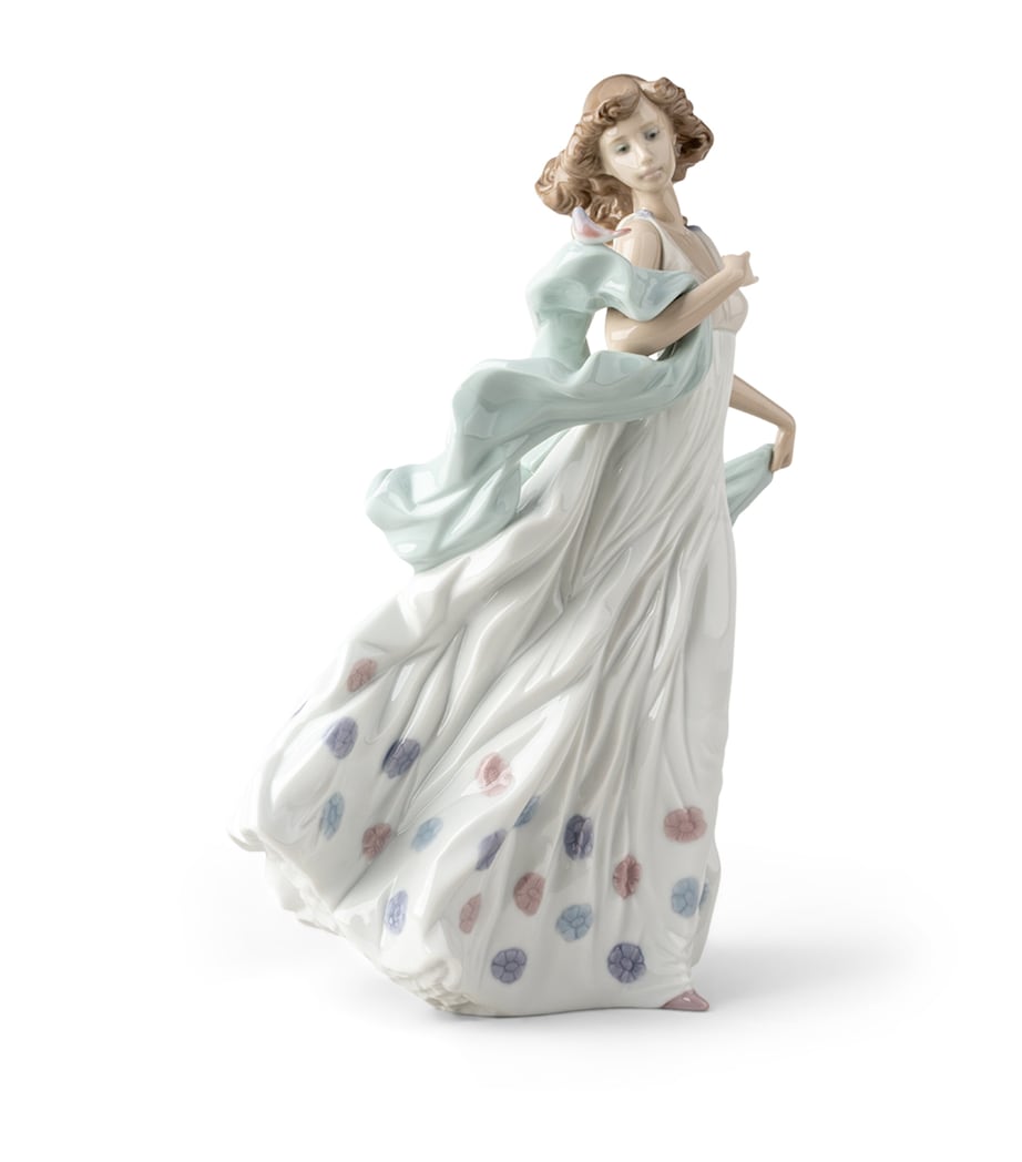 Lladró Summer Serenade porcelain figurine 32cm, UK version