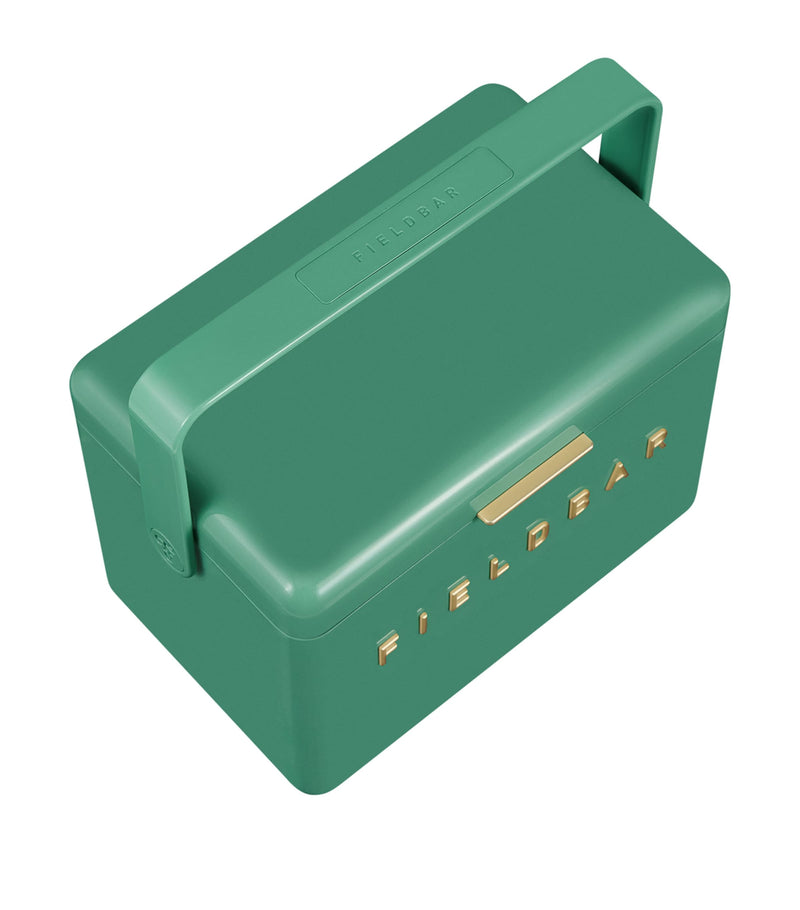 Fieldbar mini bar cooler box with leather sling 4L - British product
