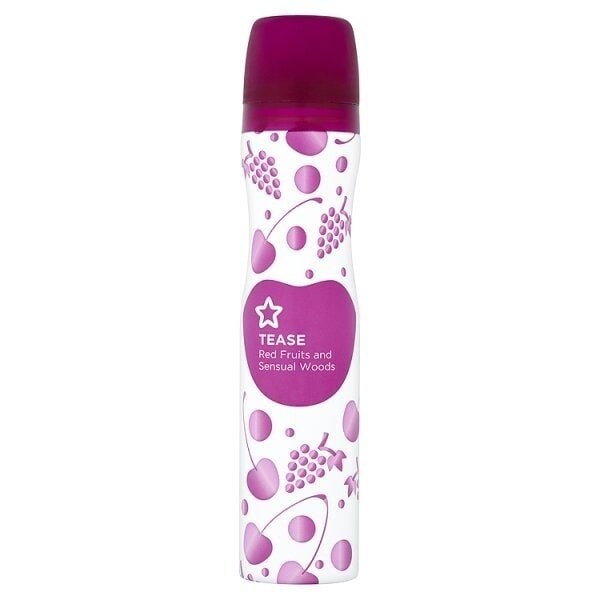Superdrug Bodyspray Tease 75ml ÁRUK Superdrug
