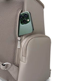 Nuna Essentials changing backpack in faux leather (British brand)
