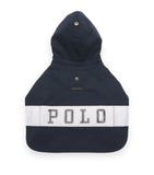 Ralph Lauren canvas hooded dog raincoat size XS, imported from the UK