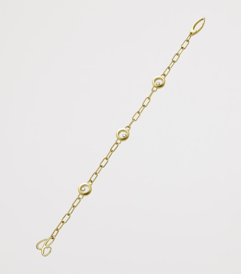 Chopard Happy Diamonds Icons Bracelet 18kt yellow gold - British product