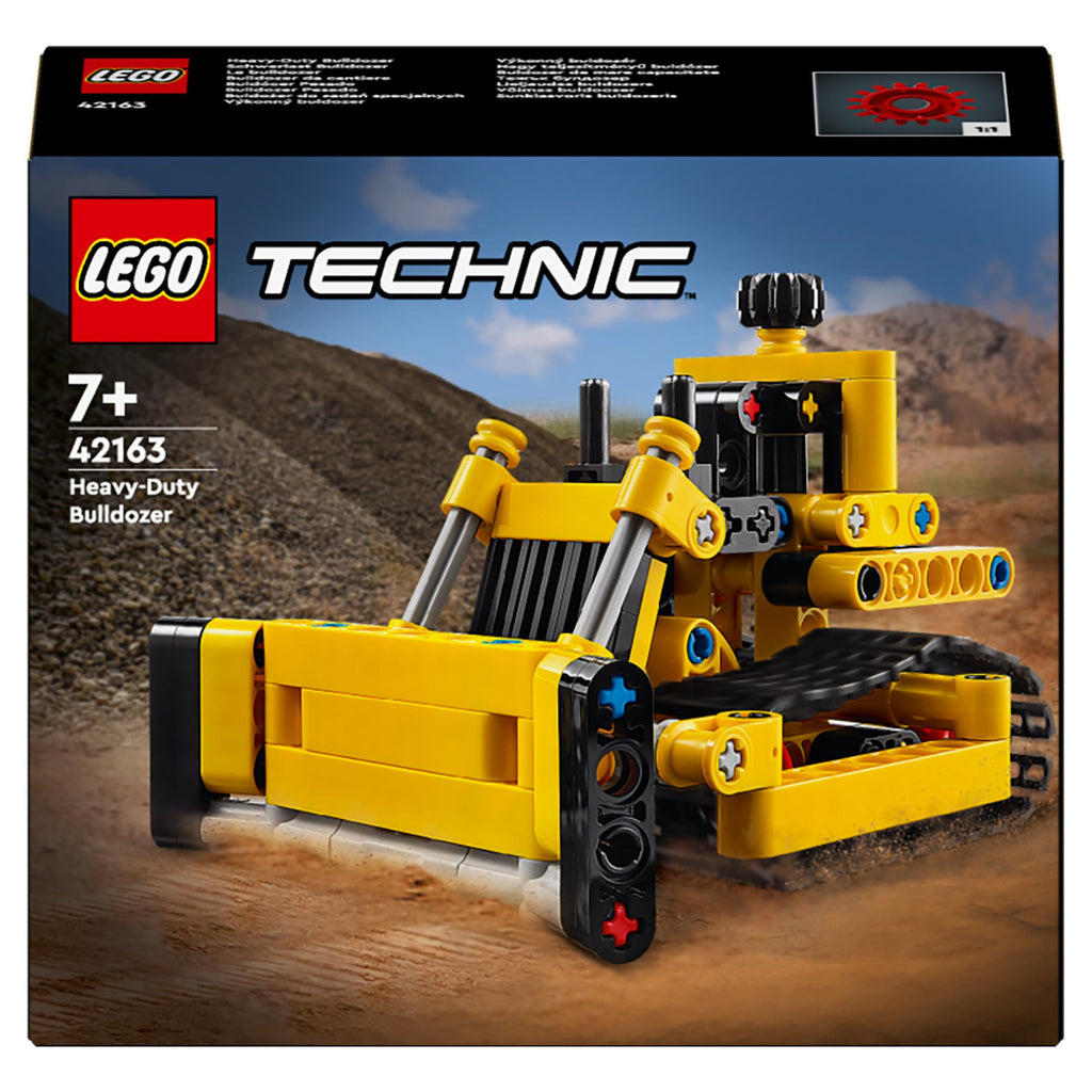 LEGO Technic Heavy-Duty Bulldozer Construction Toy 42163