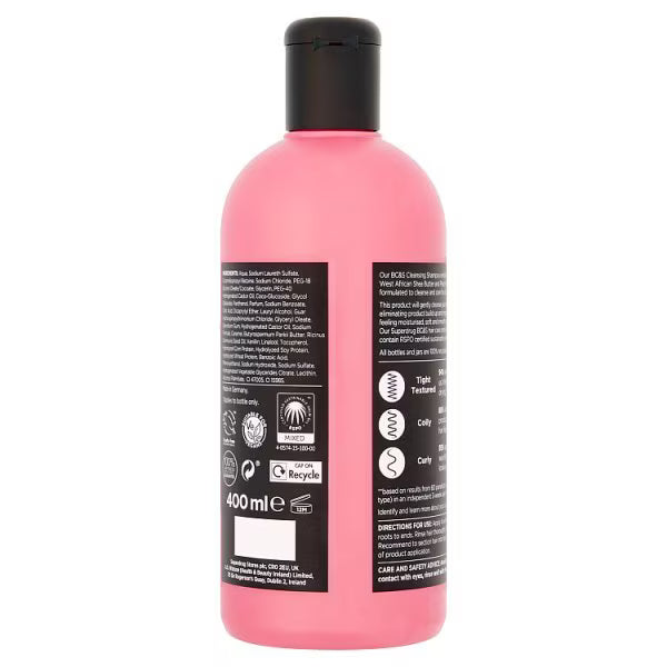 Superdrug Black Castor Shampoo 400ml (British brand)