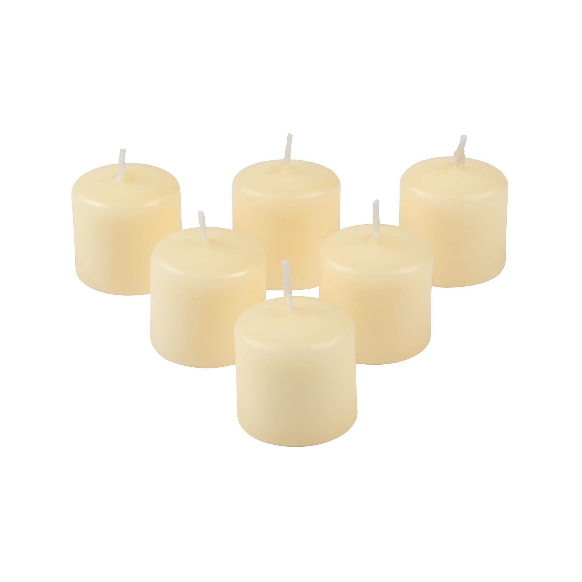 Habitat Votive Pillar Candles - Ivory GOODS Sainsburys   