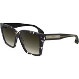Victoria Beckham VB672S brown acetate sunglasses 57mm, imported from the UK