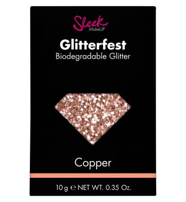 Sleek Glitterfest Biodegradable Glitter GOODS Boots Copper  