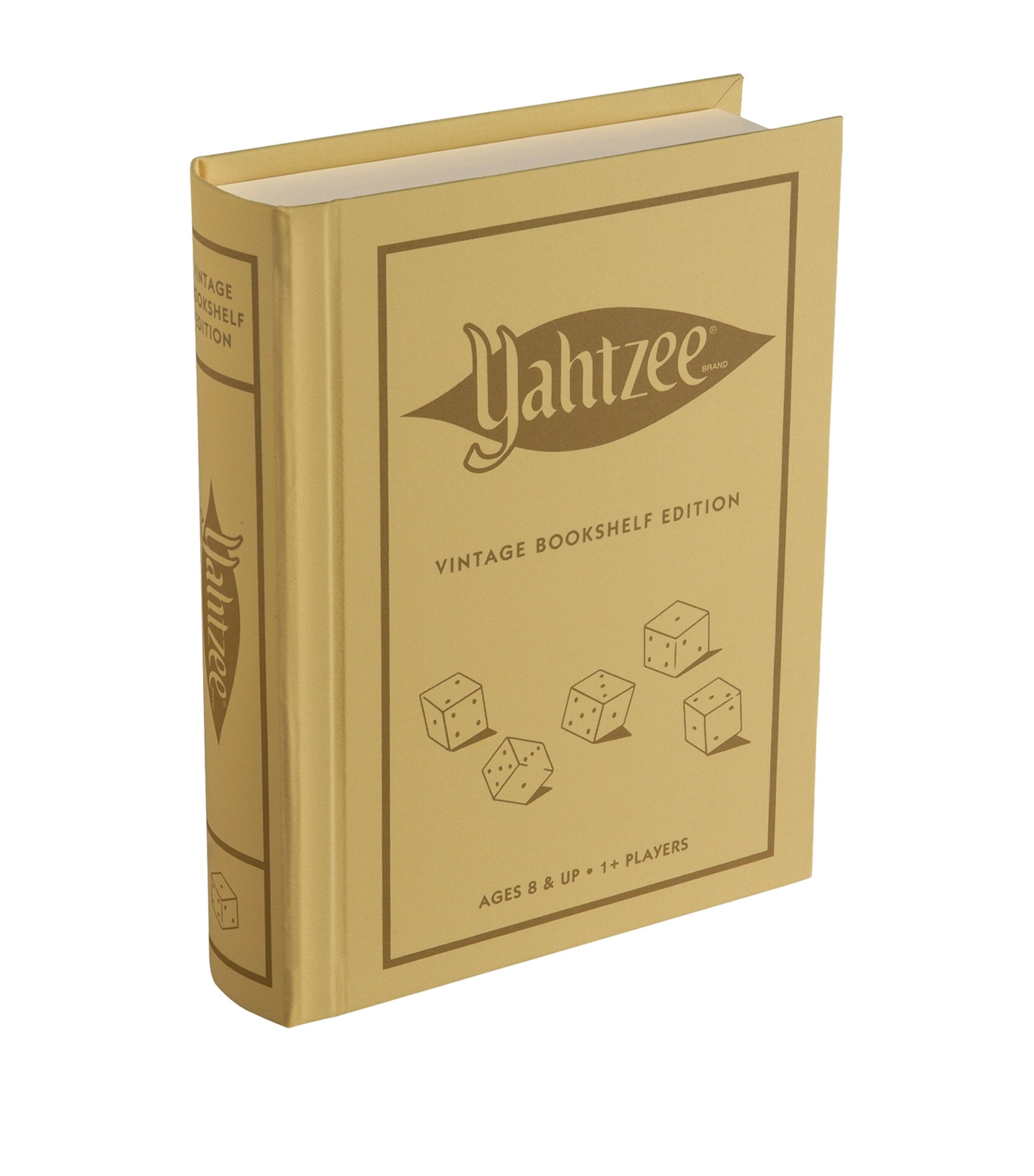 Yahtzee Vintage Bookshelf edition board game (British brand)