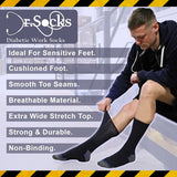 Dr.Socks men's breathable diabetic work socks multipack (British brand)