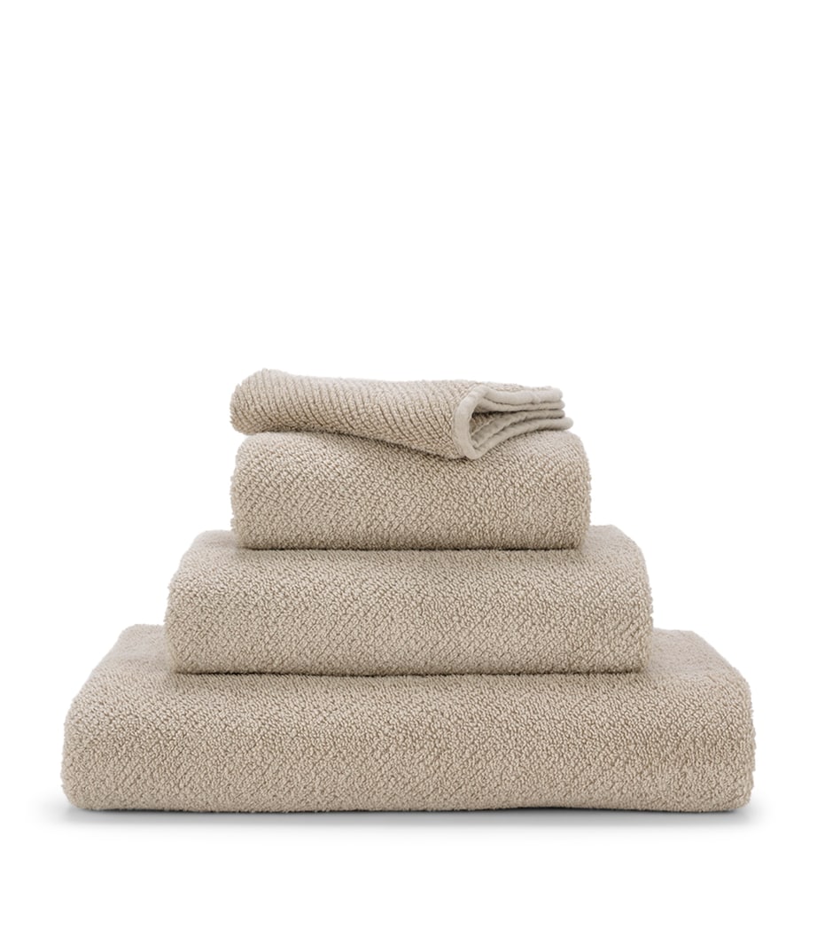 Abyss & Habidecor twill face cloth 30cm x 30cm - British product