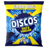 Discos Salt & Vinegar Grab Bag Crisps 50g GOODS Sainsburys   