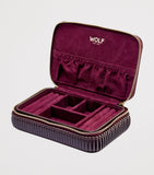 WOLF Bella jewellery zip case (British brand)