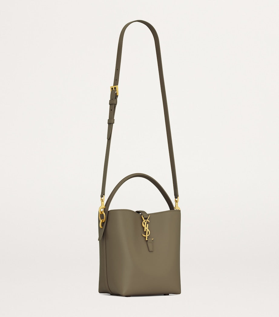 Saint Laurent calfskin Le 37 bucket bag (British brand)