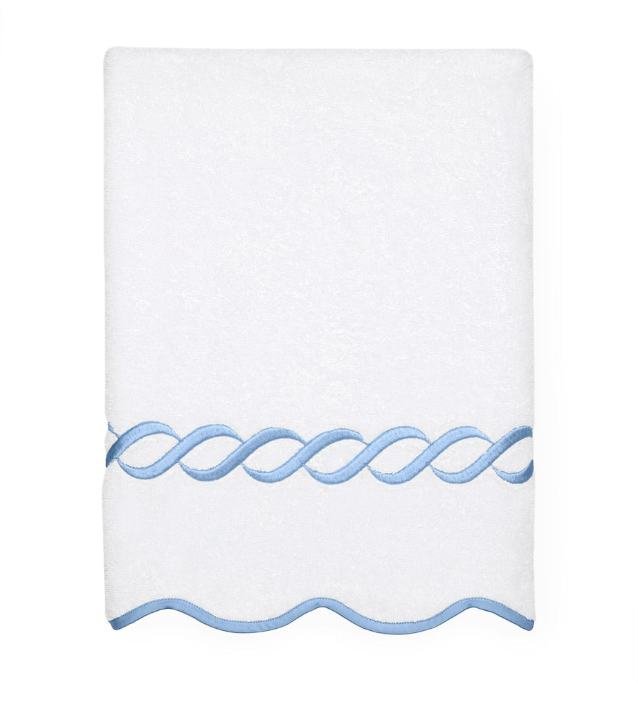 Pratesi Treccia hand towel 50cm x 75cm - British product