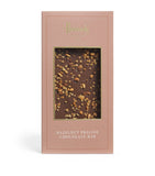 Harrods hazelnut praline filled chocolate bar 120g (British brand)