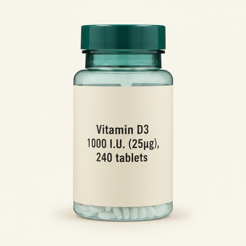 Holland Barrett Vitamin D 1000 IU 25ug 90 Tablets