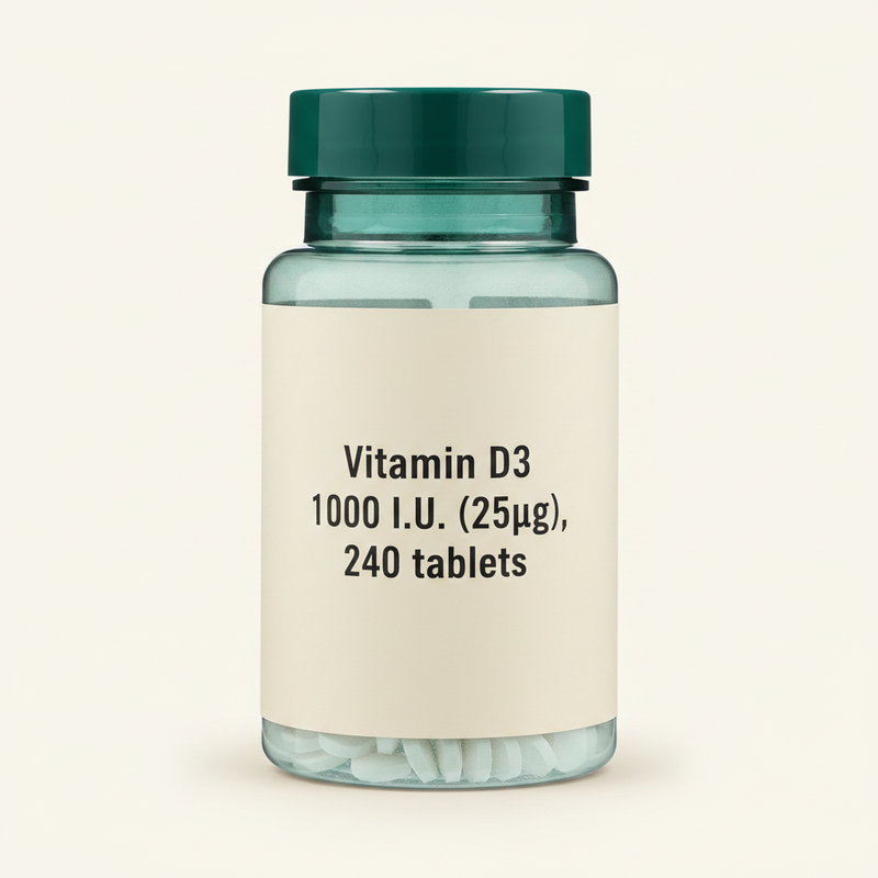 Holland Barrett Vitamin D 1000 IU 25ug 90 Tablets