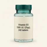 Holland Barrett Vitamin D 1000 IU 25ug 120 Tablets