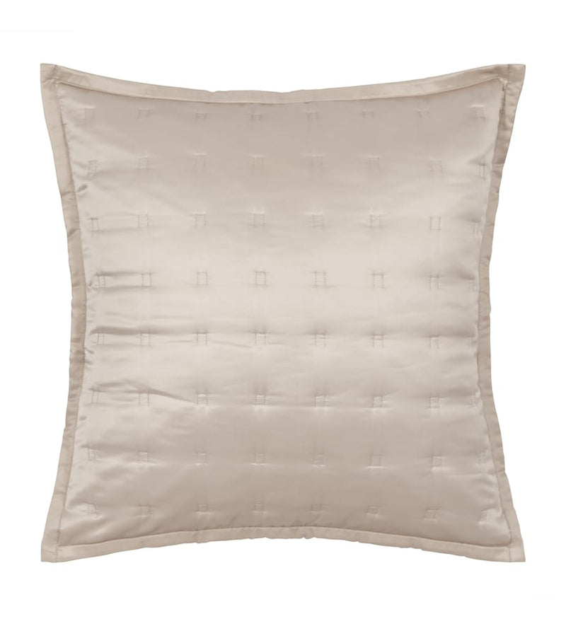 Gingerlily silk Windsor square cushion 65cm x 65cm, UK version