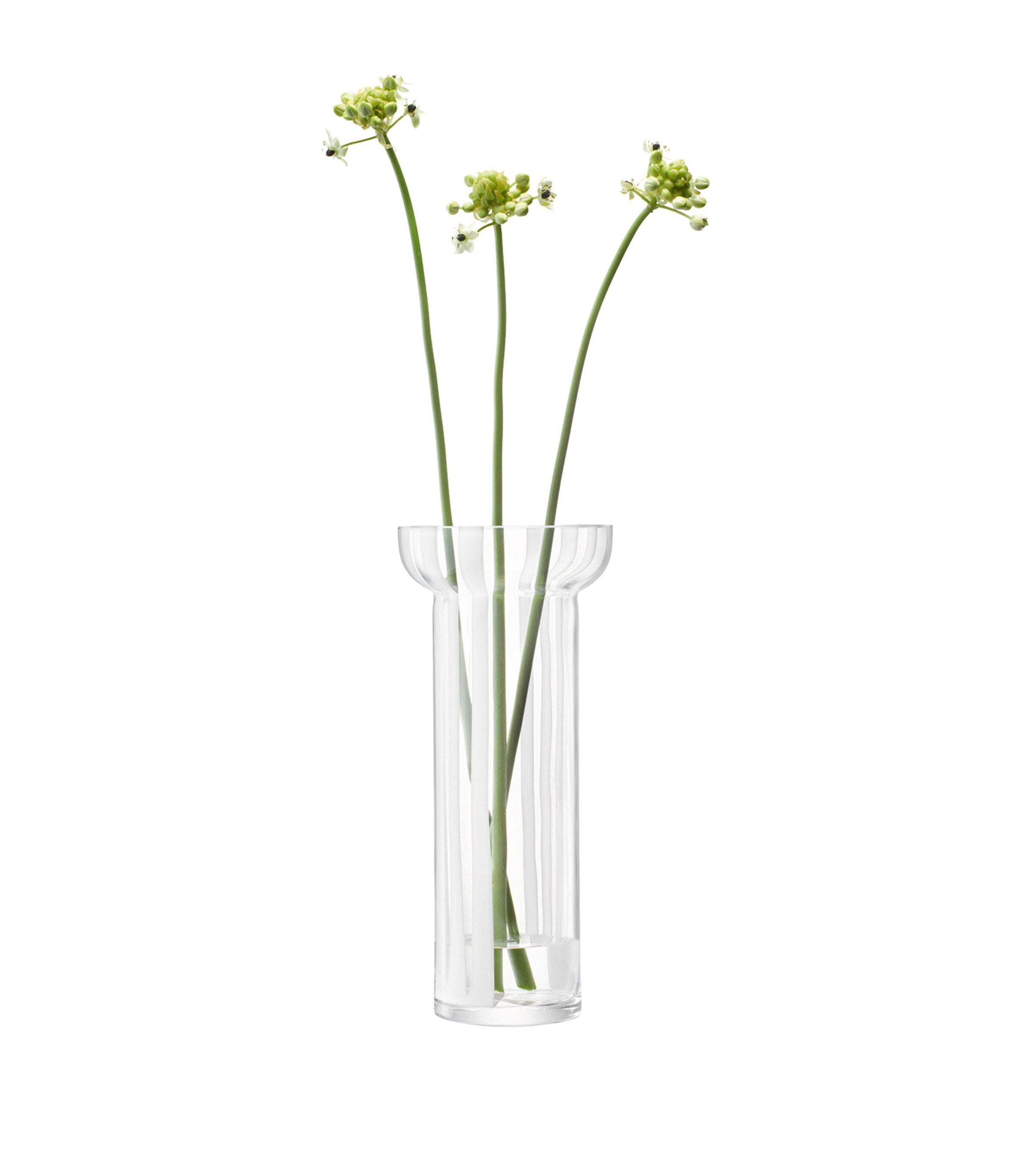 LSA International Stripe vase 31.5cm, UK version