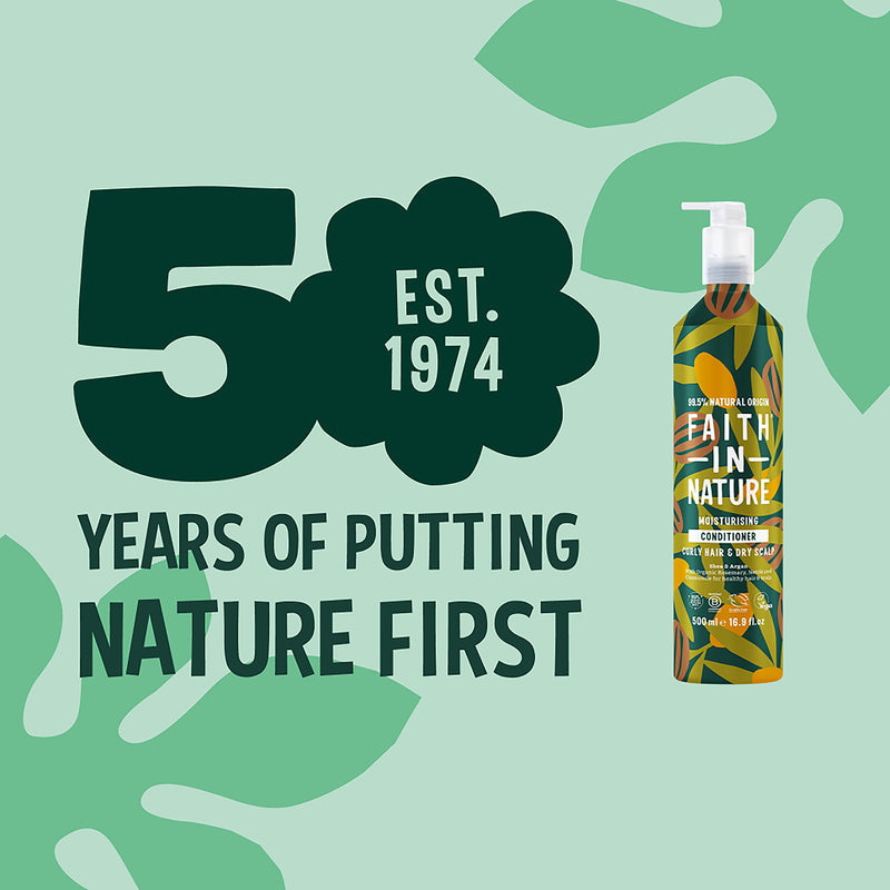 Faith In Nature Shea & Argan conditioner 500ml, UK version